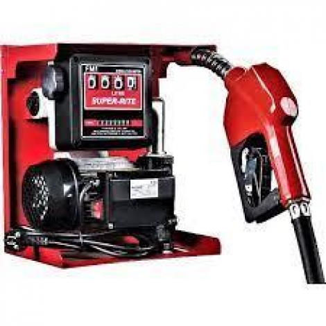 BOMBA DE TRANSVASE GASÓLEO/OLEO COM CONTADOR + PISTOLA  230 V