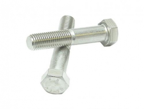 PARAFUSO SEXTAVADO 8.8 ZINCADO M10x50