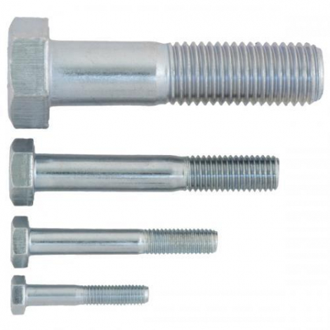 PARAFUSO SEXTAVADO 8.8 ZINCADO M8x140
